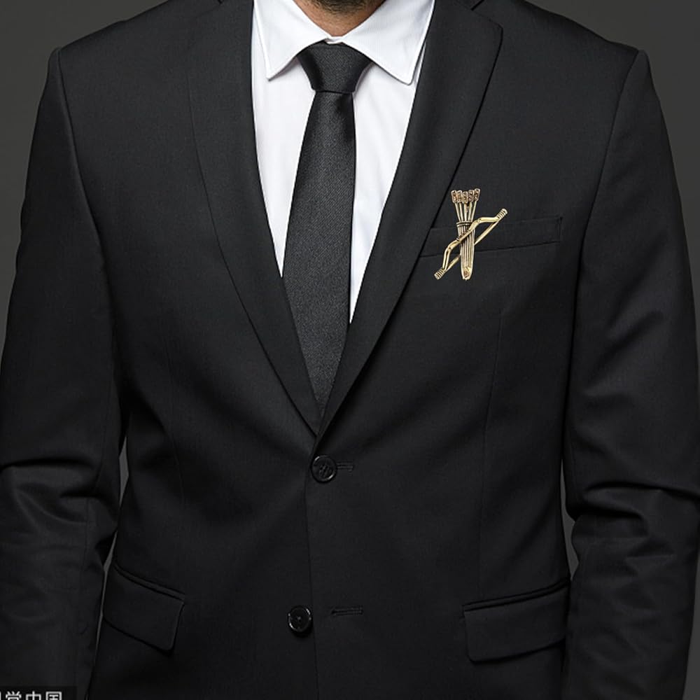 Amazon.com: LIFKOME 2pcs Men's Vintage Lapel Pin Brooch